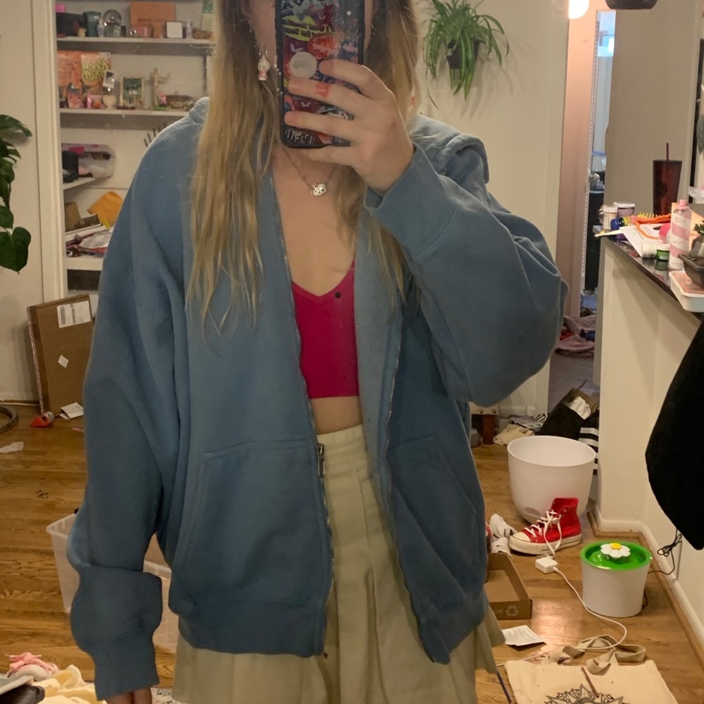 Sky blue brandy melville christy hoodie! 💙
